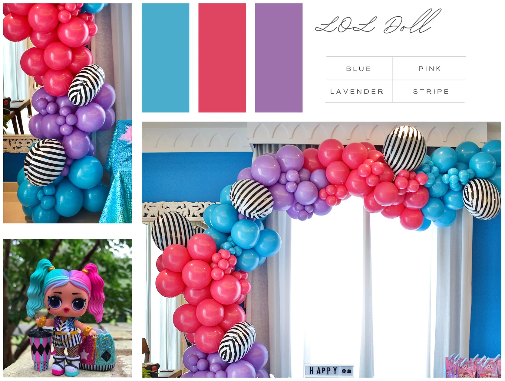 balloon setup