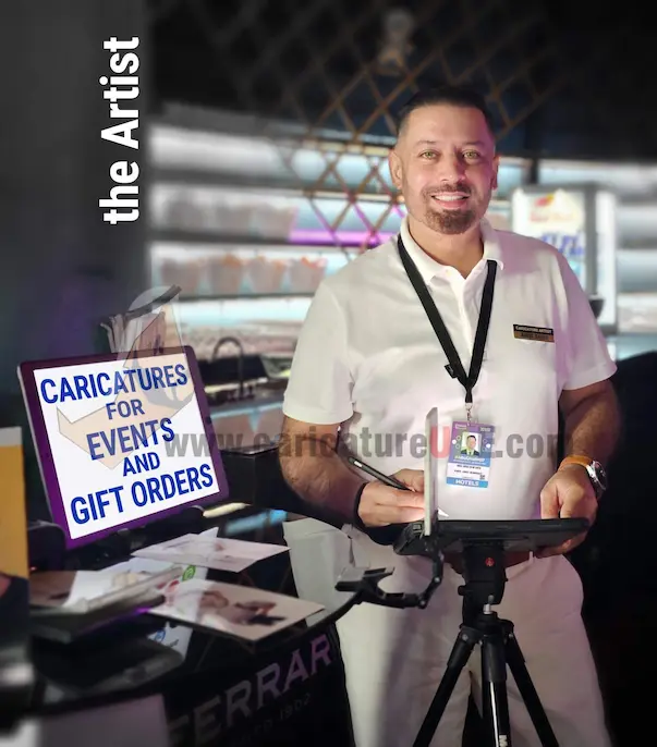 Book CaricatureUAE Through The PartyPlatform