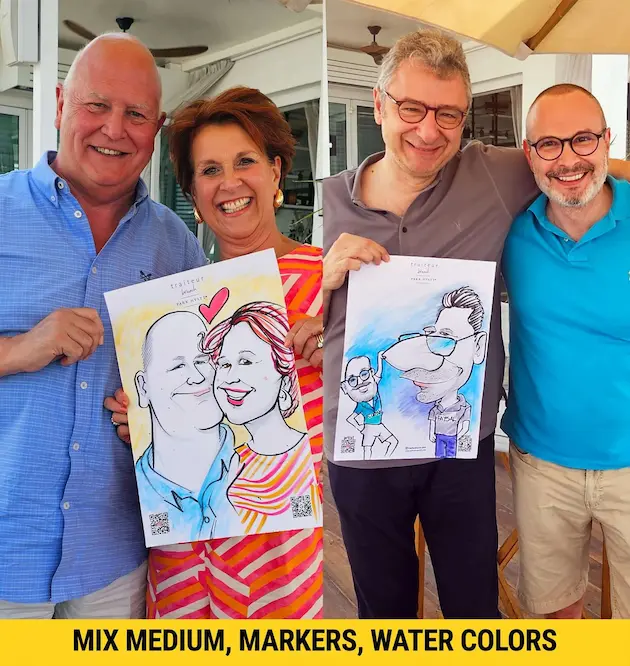 Hire CaricatureUAE for events