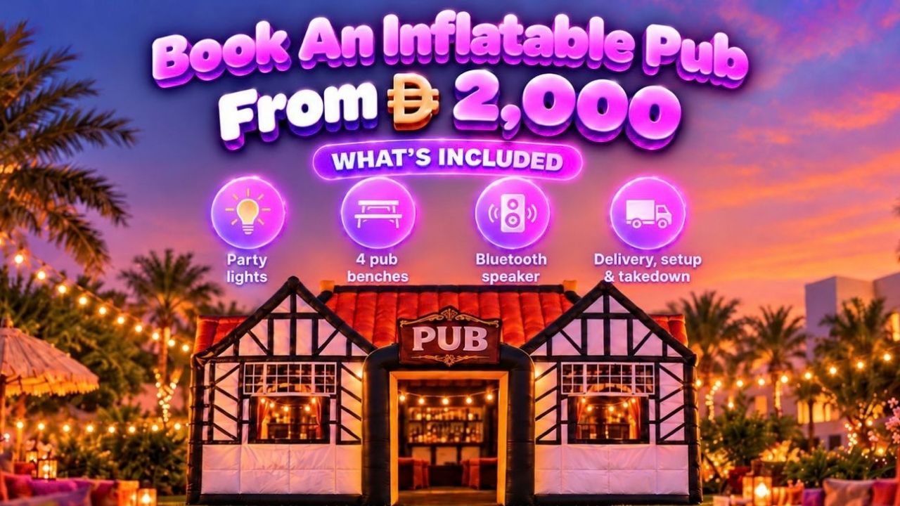 Partygram inflatable pub