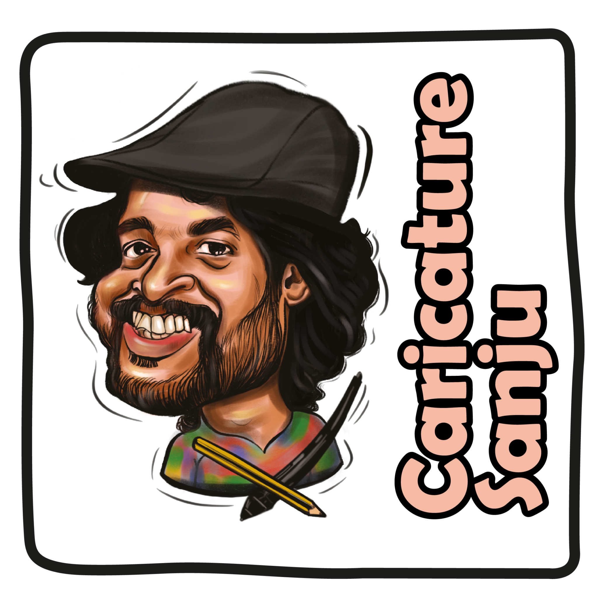 Caricature Dubai